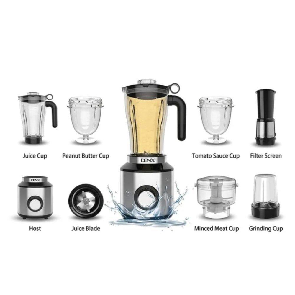 دينكس Denx 6-in-1 Multifunctional Electric Blender 600W
