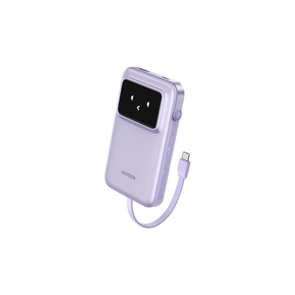 ugreen Ugreen Uno Power Bank With built-in Cable usbc , Color: Rose Gold
