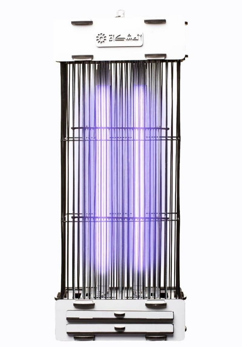 المشكات صائد حشرات كهربائي موديل 221 hm، جهاز قاتل البعوض والحشرات الطائرة بمصابيح uv led، قدرة 2 × 4.5 واط، 220-240 فولت