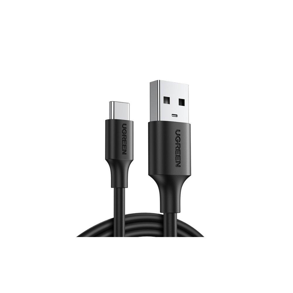 يوغرين كابل شحن ومزامنة بيانات من يوجرين USB إلى USB-C 2 متر اللون: أسود