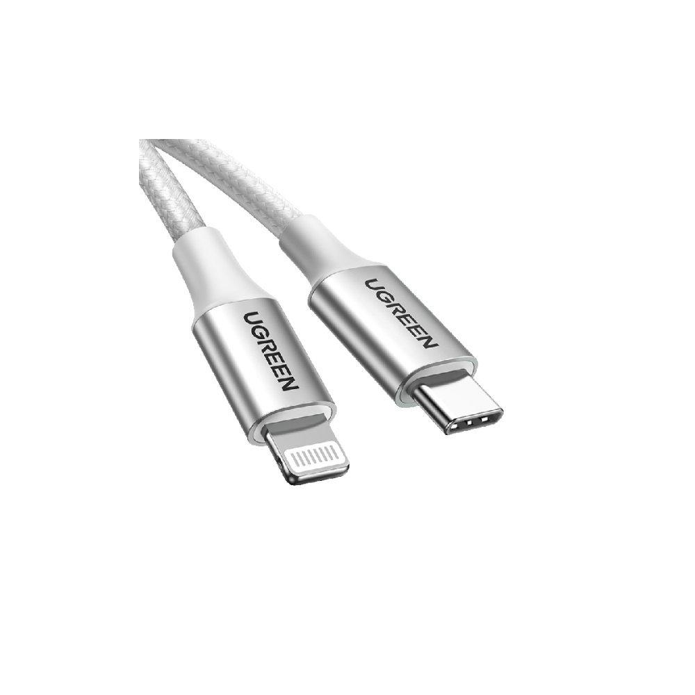 يوغرين يوجرين كابل USB-C إلى Lightning مضفر 2 متر