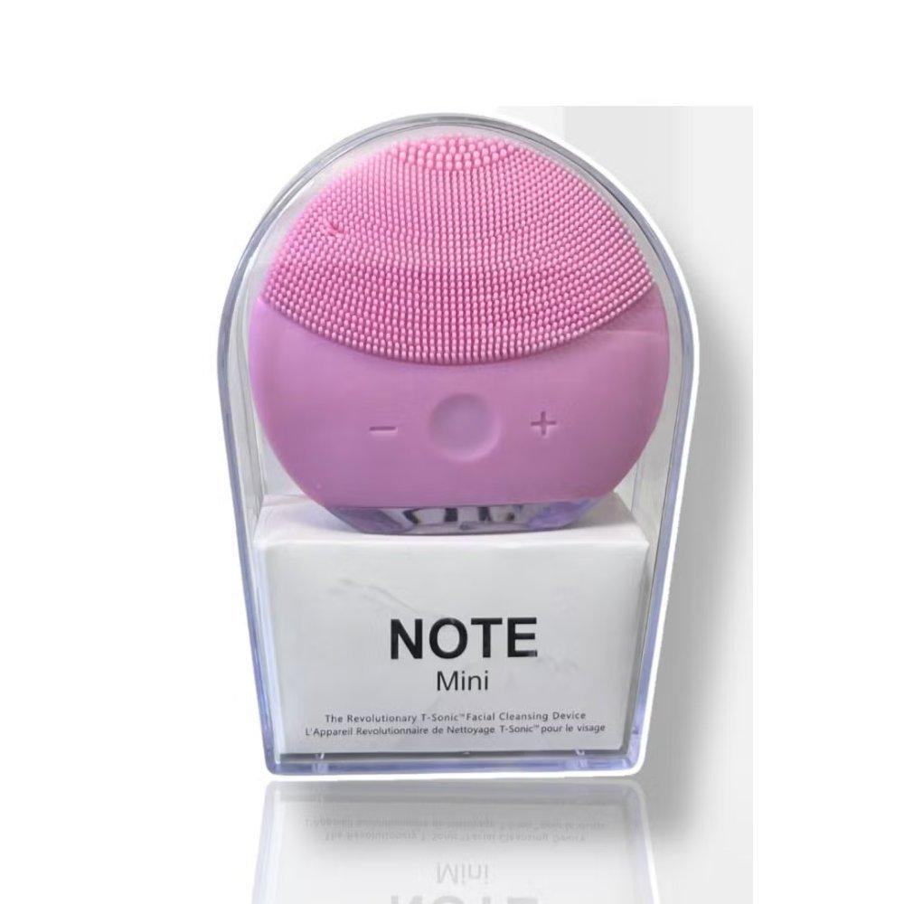 Note mini 00245 silicone facial cleansing brush | waterproof sonic face massager & exfoliator for deep pore cleaning 1