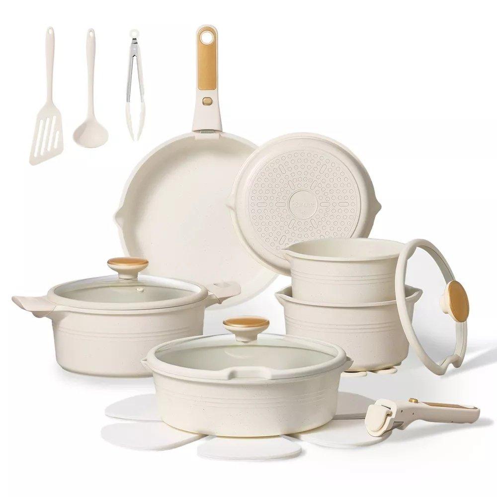 كاروت CAROTE 24-piece Nonstick Cookware Set