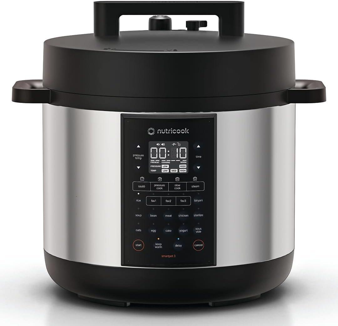 nutricook Nutricook sp330-on 8000 ml 1500W , Capacity: 8, Material: Stainless Steel, Coating Type: Non-Stick, Oven Safe: Yes, 38, 7
