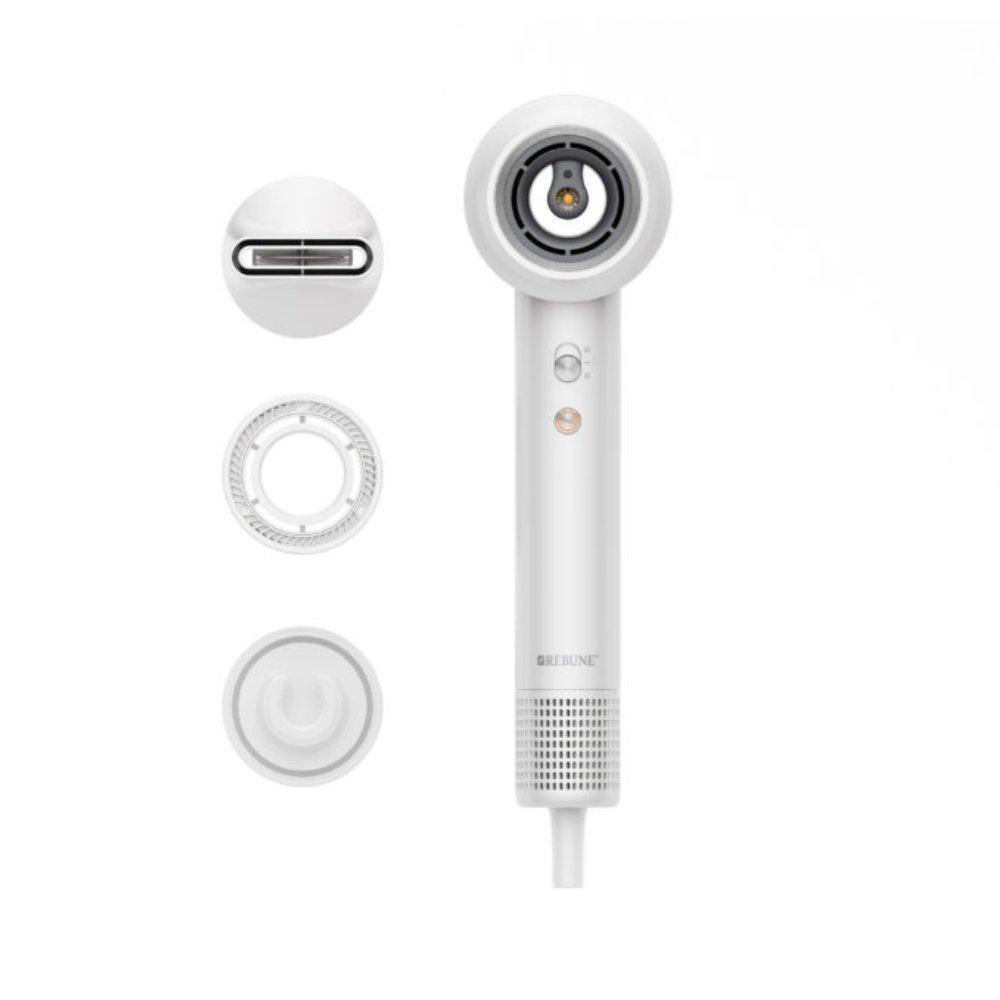 Rebune ionic perfume hair dryer | professional high-speed bldc motor blow dryer with smart temperature sensor for ultimate hair protection 1