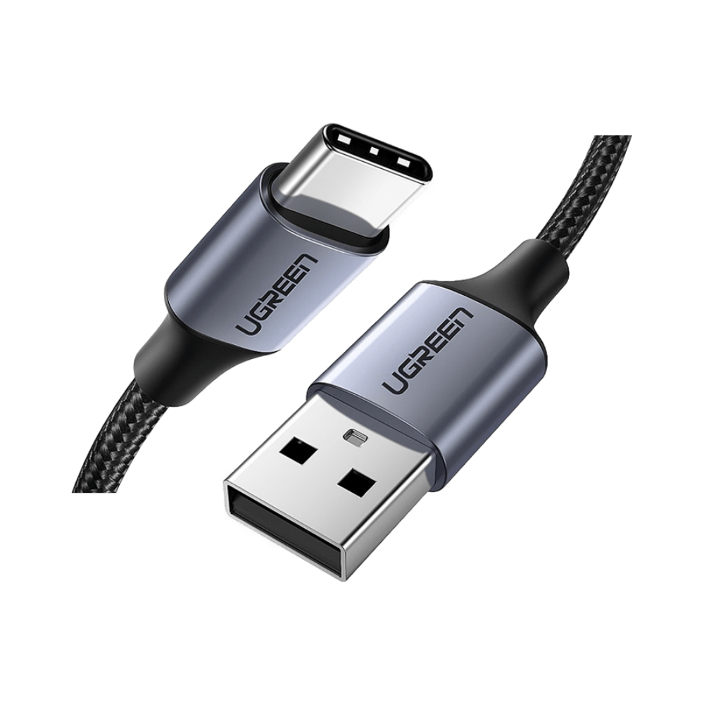 يوغرين Ugreen usb-a 2 0 To usb-c Cable 2m braided usba