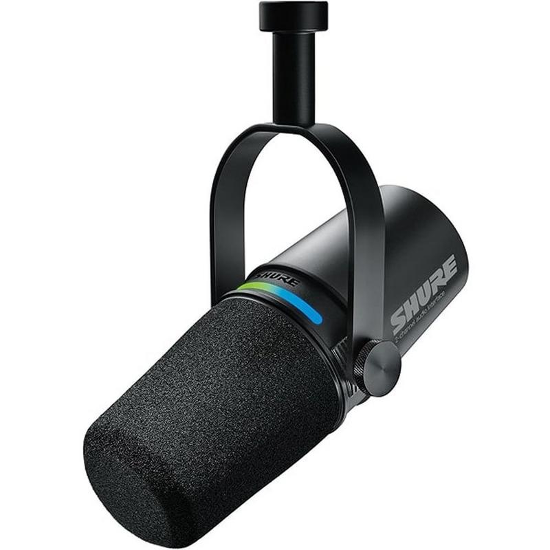 مايك شور mv7i الذكي | ميكروفون usb/xlr للبودكاست وتسجيل الصوت