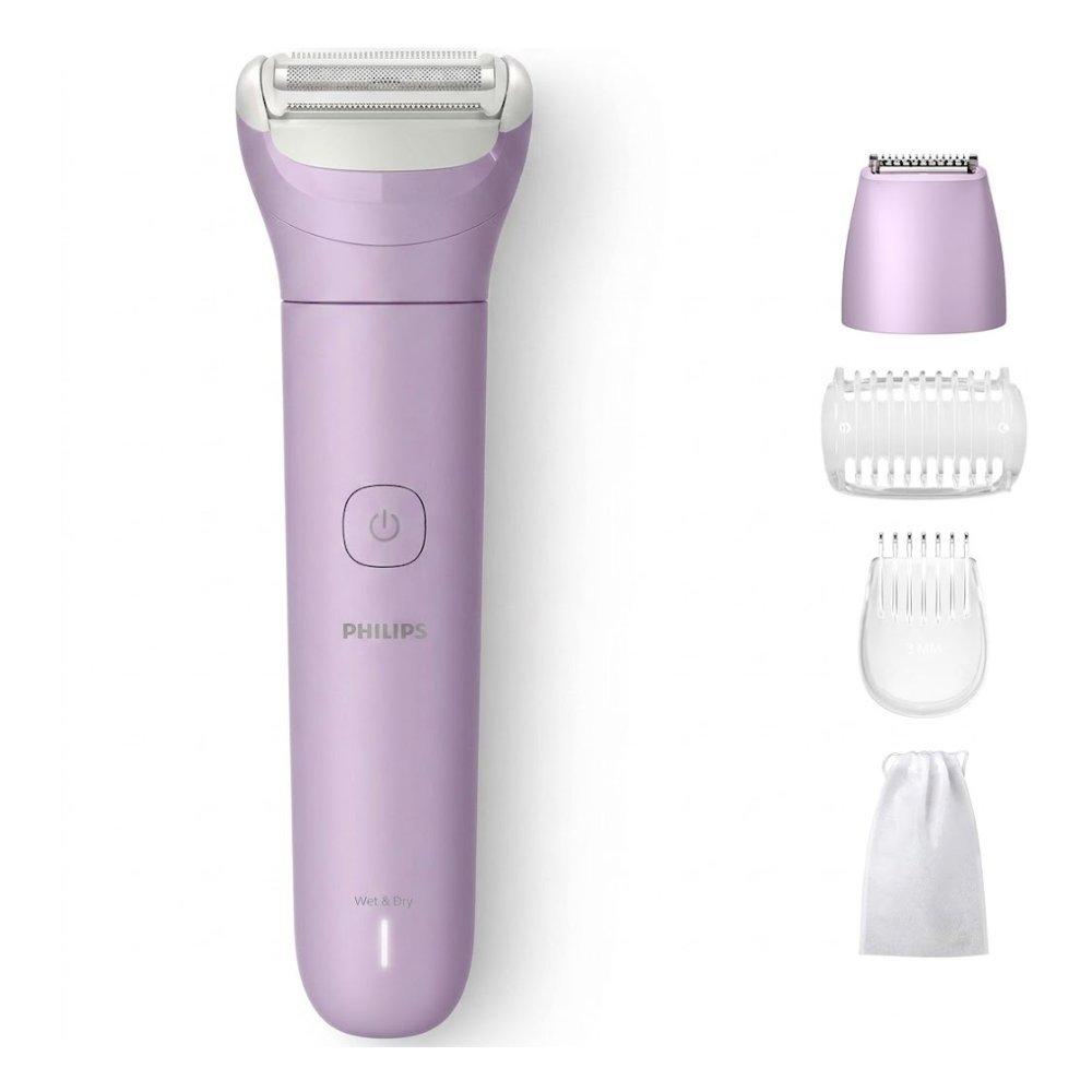 Philips lady shaver (brl138/00) - cordless electric shaver for legs, arms, underarms & bikini - wet & dry use - fast usb-a charging - #1 world brand 1