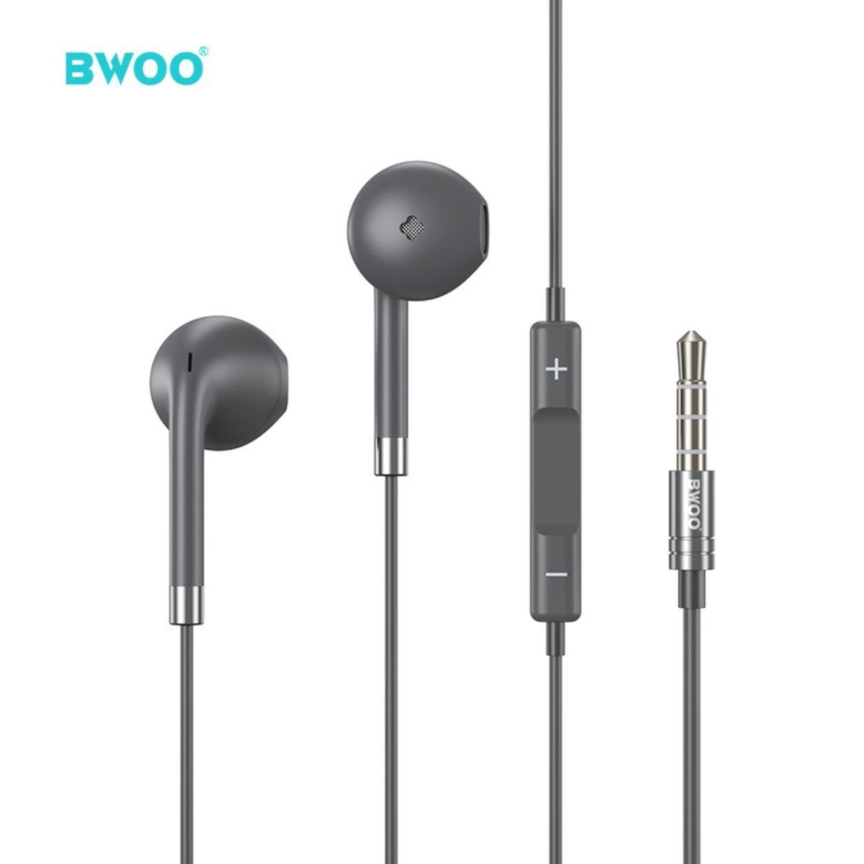 bwoo Bwoo Earphones 3 grey