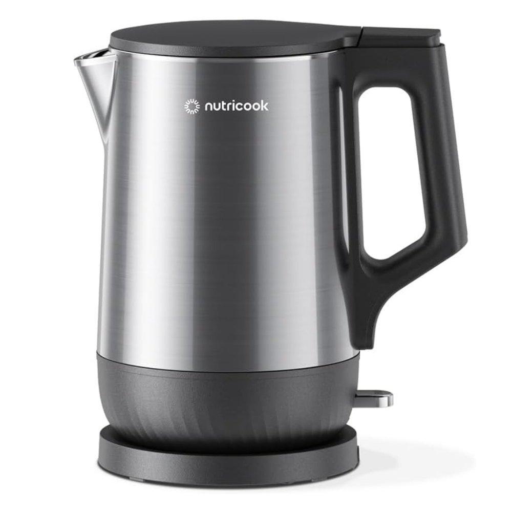 nutricook Nutricook u-shape Electric Kettle 1 7l 1700 ml 1800W , Capacity: 1.7, Material: Stainless Steel, Coating Type: Non-Stick, Oven Safe: Yes, 23, 3