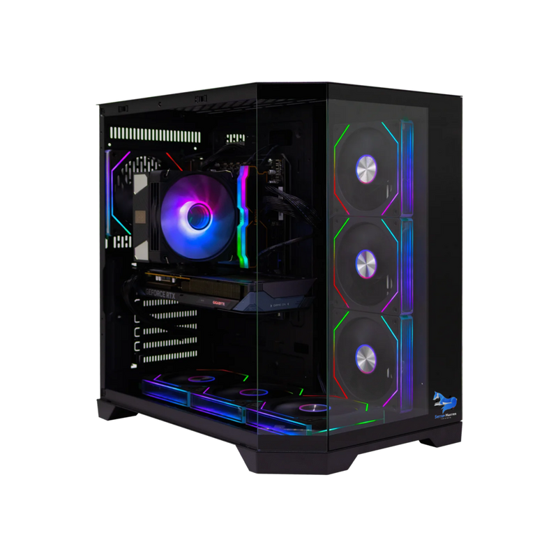 حاسوب ألعاب احترافي بمعالج إنتل كور i5-14400f / 16 جيجابايت ذاكرة ddr5 / 1 تيرابايت ssd / 8 جيجابايت بطاقة رسومات nvidia geforce rtx 5060 / ويندوز 11 برو