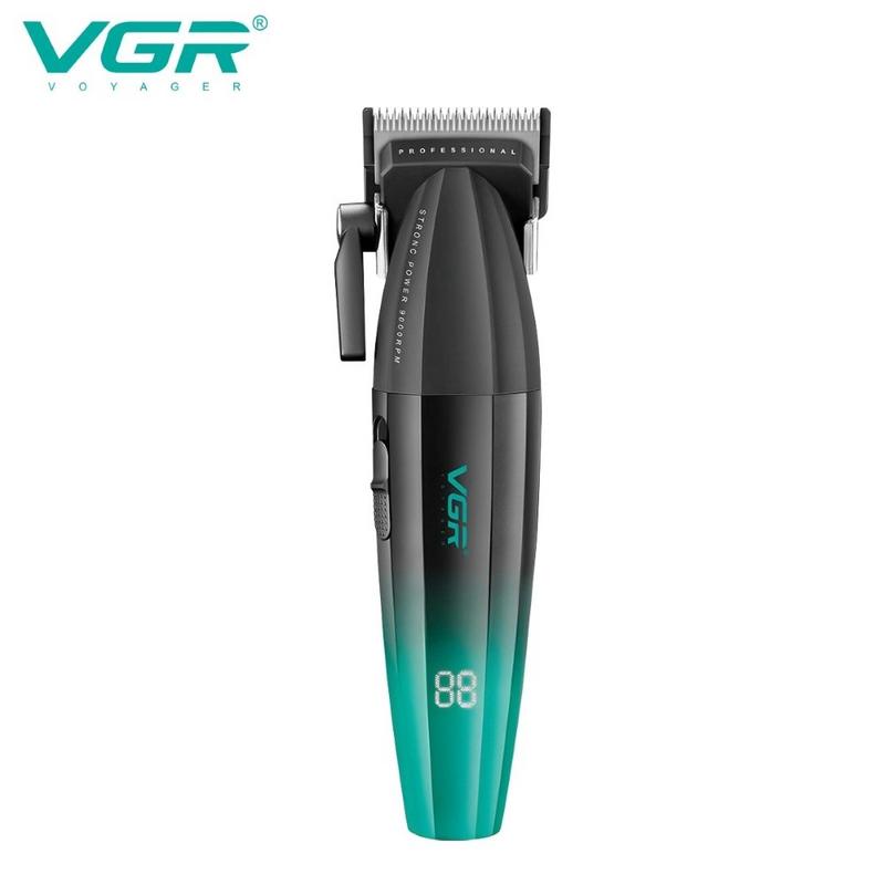 ماكينة حلاقة الشعر الاحترافية vgr v-003 من سلسلة صالونات التجميل
