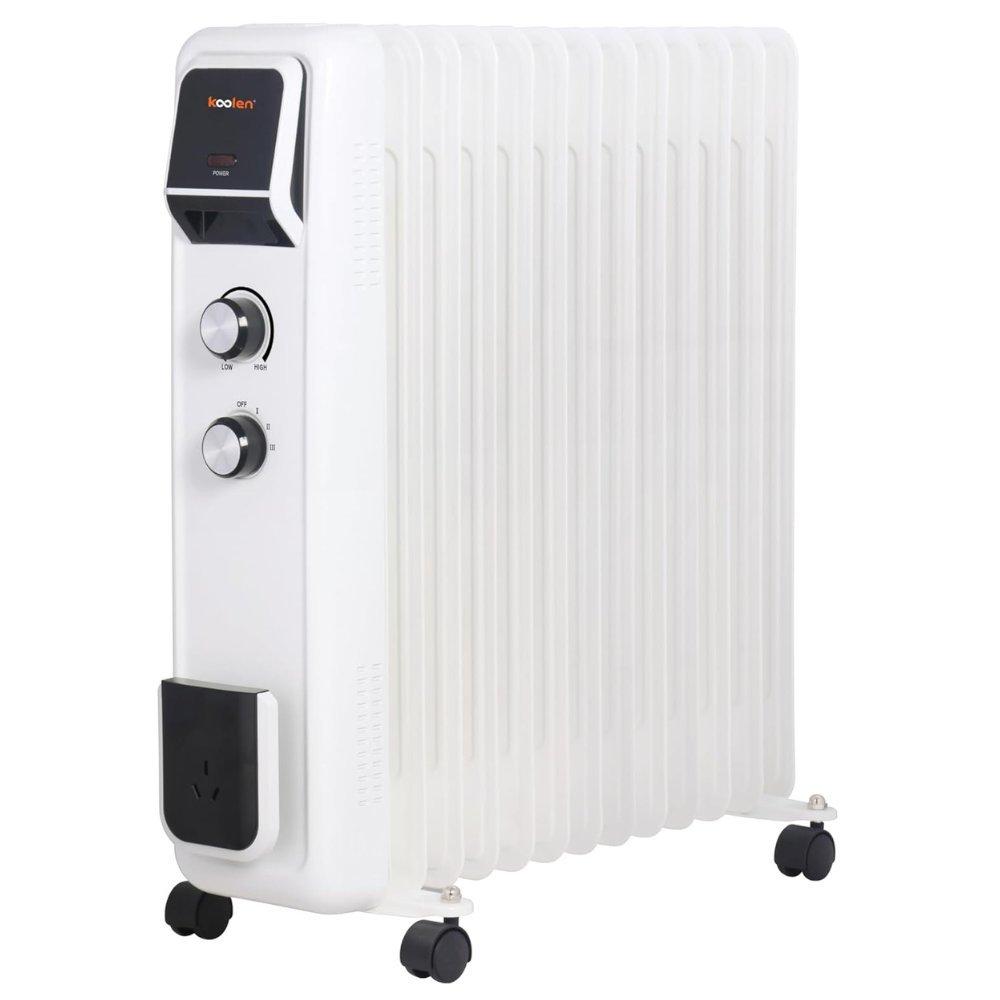 koolen Koolen Oil Filled Radiator Heater 13 Fins 2500W