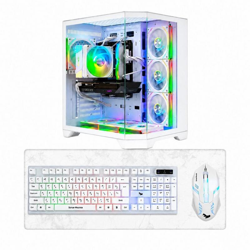 حاسوب ألعاب بمعالج intel core i5-14400f / 16gb ram ddr5 / 1tb ssd / 8gb nvidia geforce rtx 5060 ti