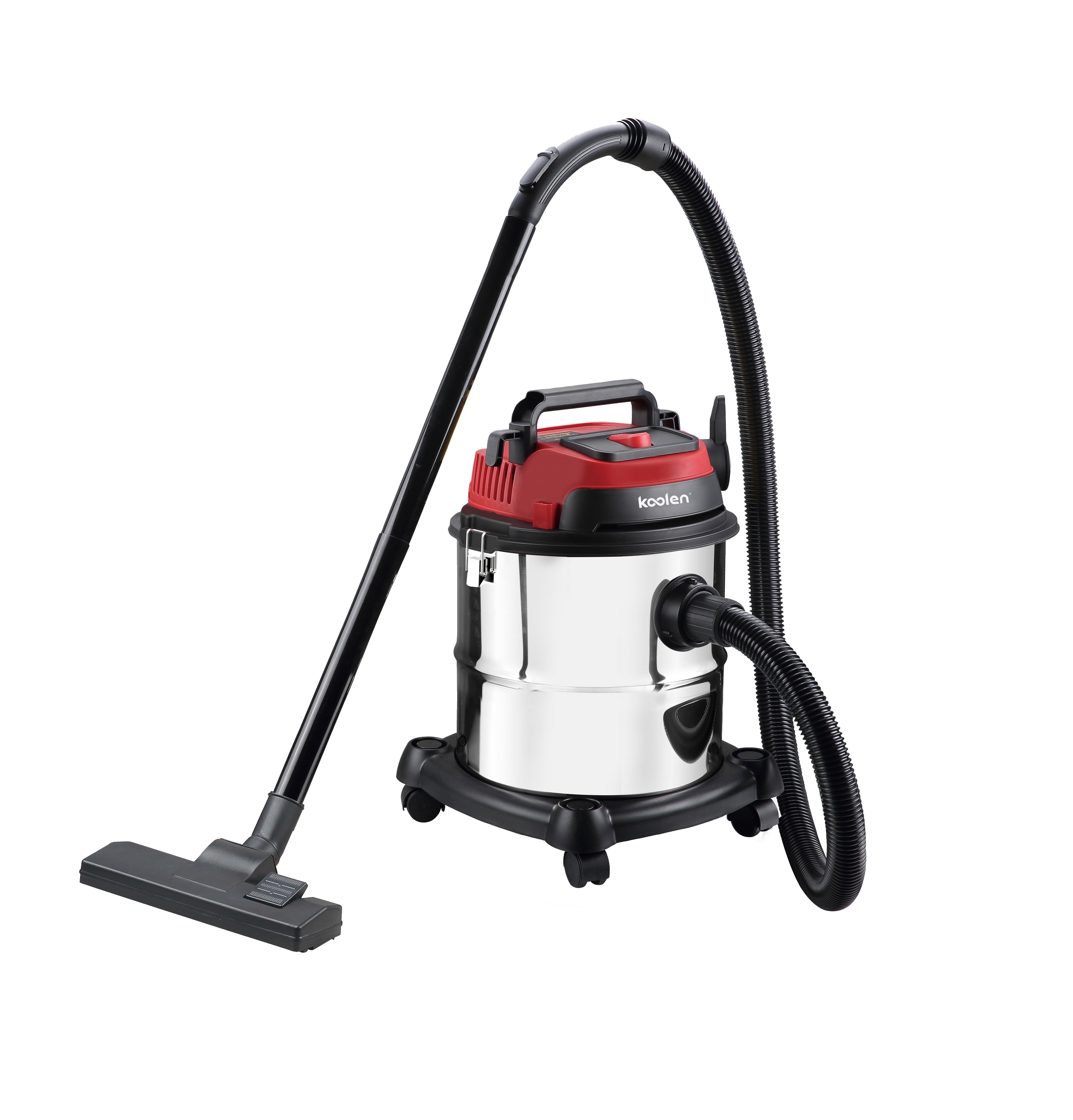 koolen Koolen Stainless Steel Wet Dry Drum Vacuum Cleaner 20000 ml 1600W , Noise Level: 0, Water Tank Capacity: 20, Dustbin Capacity (Liters): 8.06101008E8, Bagged