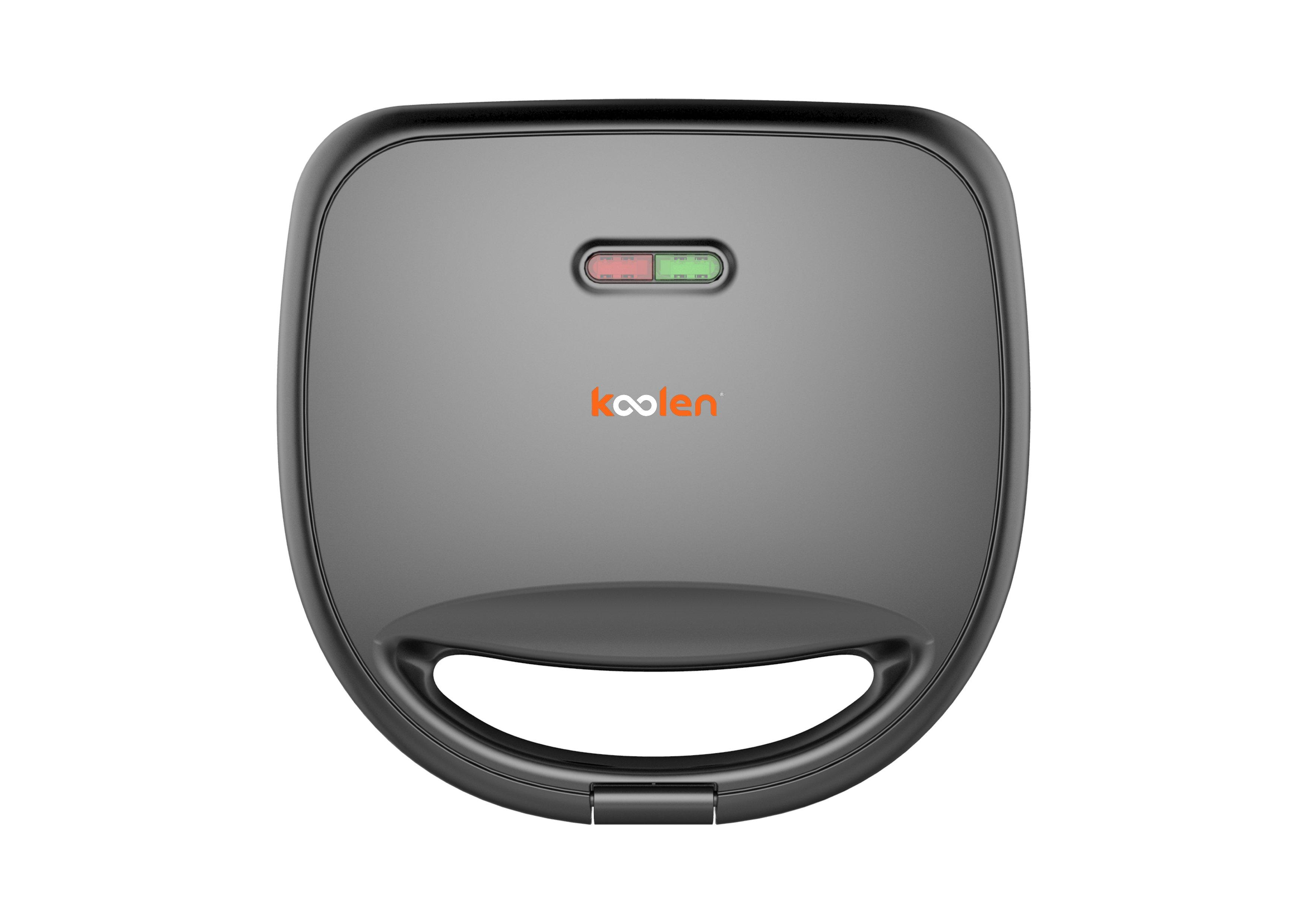 koolen Koolen 4-in-1 Sandwich Maker 800W , Plate Type: Sandwich Plate, Appliance Type: Toaster, Power Consumption: 8.00106003E8, Yes
