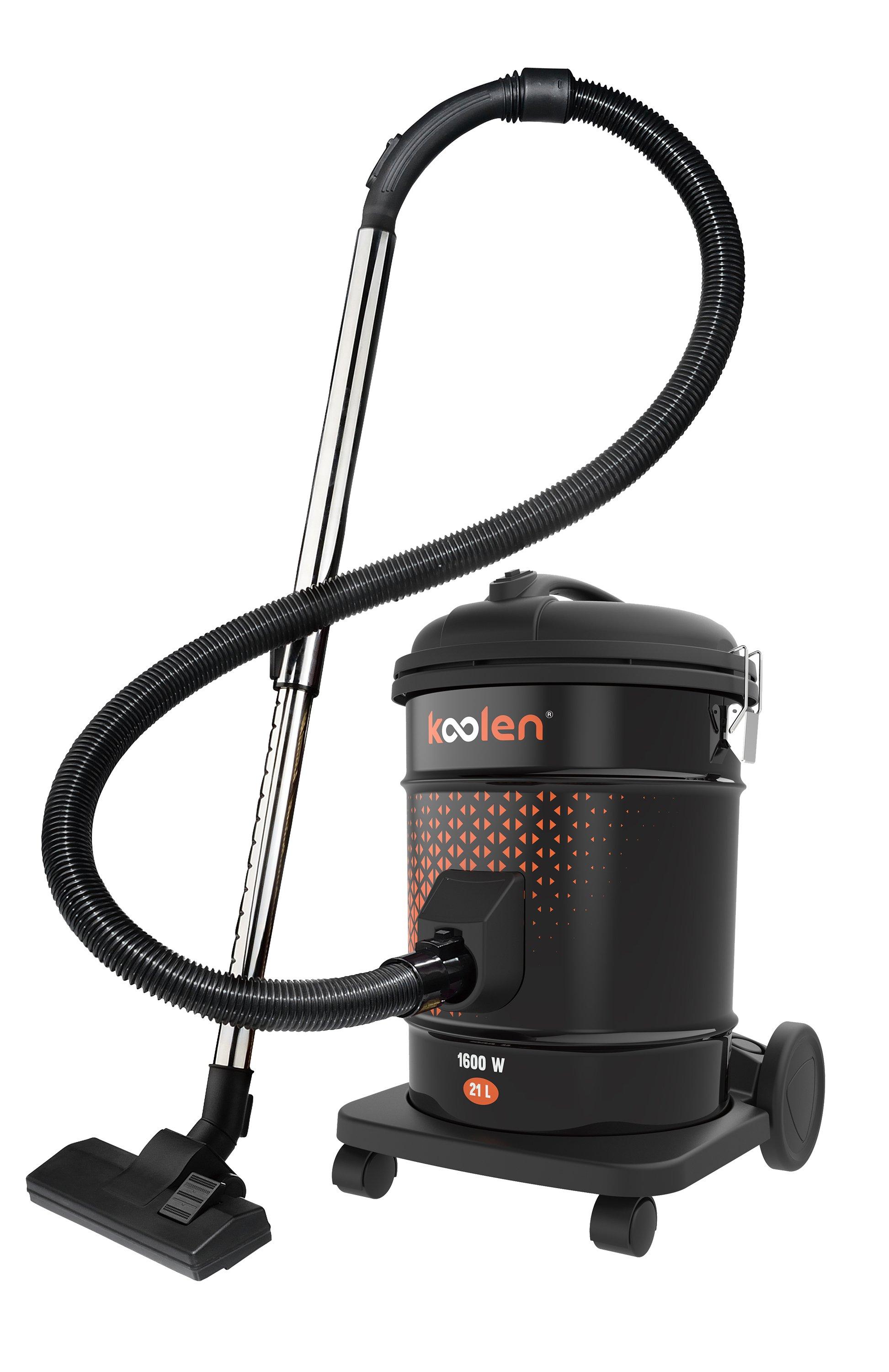 koolen Koolen Drum Vacuum Cleaner 8.06104003e8l 1600W , Noise Level: 0, Suction Power (Watts): 1600, Dustbin Capacity (Liters): 8.06104003E8, Bagged