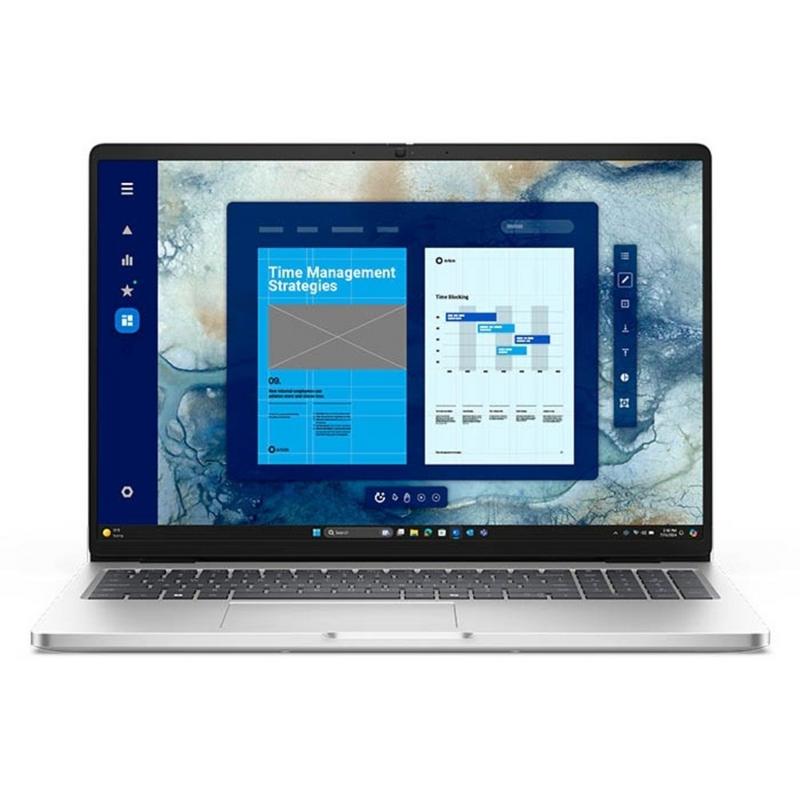لابتوب برو 16 بشاشة 16 دوس(بدون ويندوز) بوصة بدقة full hd (1920x1080) ومعالج intel core ultra 5-235u vpro/16 ram ddr5/512 ssd/dos