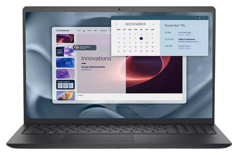 لابتوب برو 15 دوس(بدون ويندوز) الأساسي بشاشة 15.6 بوصة بدقة full hd (1920x1080)، مع معالج core 3 100u/ذاكرة ram سعة 8 ddr5/قرص ssd سعة 512/رسوميات intel uhd/dos