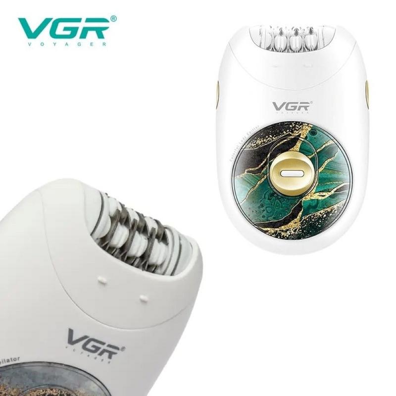 جهاز إزالة الشعر vgr v-706 مصمم خصيصًا لتلبية الاحتياجات الأساسية للنساء.