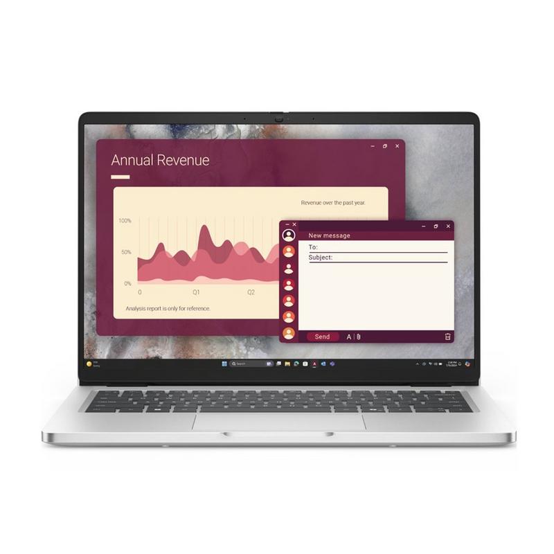 لابتوب برو 14 بشاشة 14 بوصة بدقة full hd (1920x1080)، مع معالج intel core ultra 7 255u vpro/16gb ram ddr5/512gb ssd/windows 11 pro