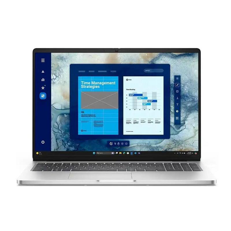 لابتوب برو 16 بشاشة 16 بوصة عالية الدقة بالكامل (1920×1080)، معالج intel core ultra 7 255u vpro، ذاكرة وصول عشوائي 16 جيجابايت ddr5، قرص صلب ssd بسعة 512 جيجابايت، نظام التشغيل windows 11 pro الإنجلي