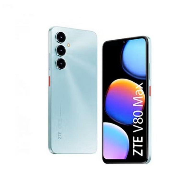 جوال v80 max (أزرق سماوي) شاشة 6.9 بوصة hd+ بـ 120 هرتز | رام 8+12 جيجا | ذاكرة 256 جيجا | بطارية 6000 مل أمبير | كاميرا ثلاثية ai بدقة 50 ميجابكسل - نسخة الشرق الأوسط