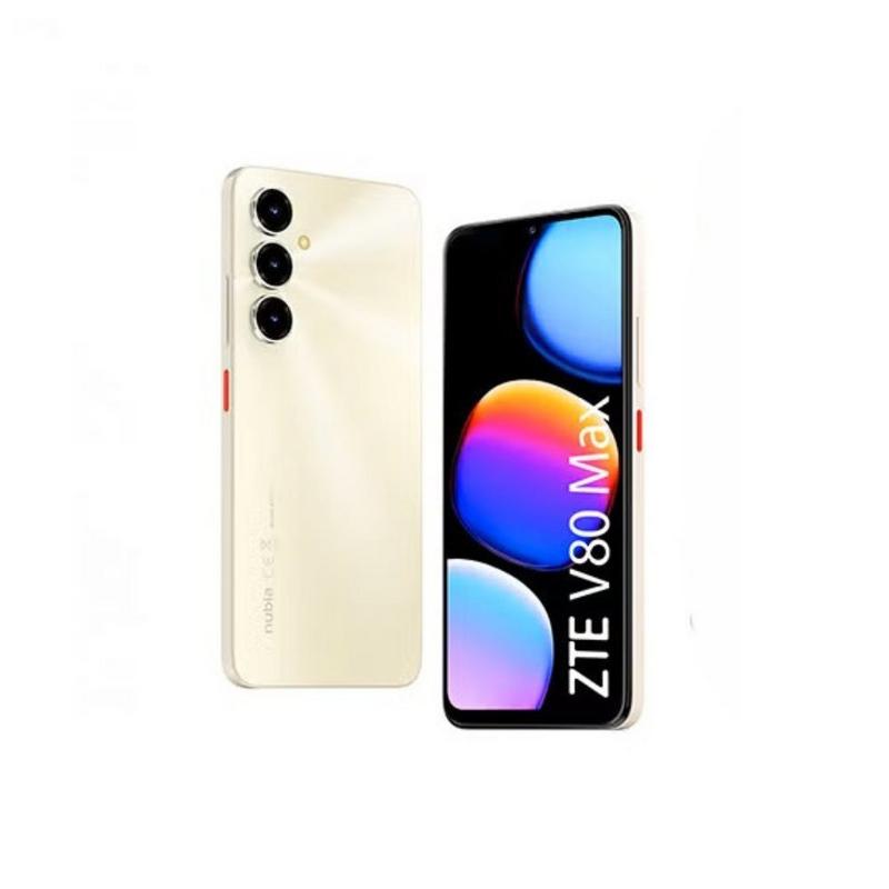 جوال v80 max (ذهبي أوريليا) شاشة 6.9 بوصة hd+ بـ 120 هرتز | رام 8+12 جيجا | ذاكرة 256 جيجا | بطارية 6000 مل أمبير | كاميرا ثلاثية ai بدقة 50 ميجابكسل - نسخة الشرق الأوسط