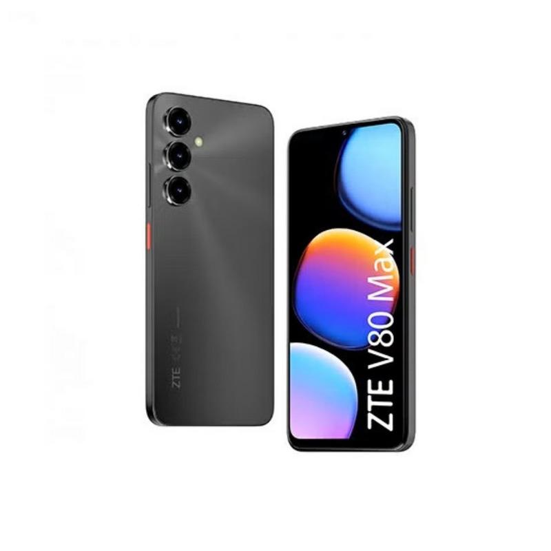 جوال v80 max (أسود فضائي) شاشة 6.9 بوصة hd+ بـ 120 هرتز | رام 4+10 جيجا | ذاكرة 256 جيجا | بطارية 6000 مل أمبير | كاميرا ثلاثية ai بدقة 50 ميجابكسل