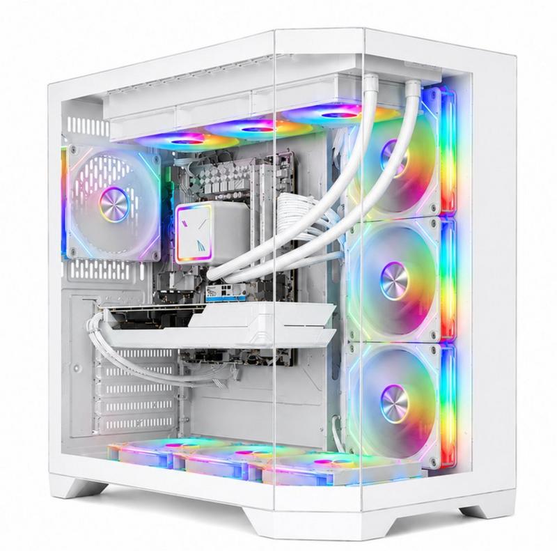 حاسوب ألعاب بمعالج intel core i7-14700f / 16gb ram ddr5 / 1tb ssd / 8gb nvidia geforce rtx 5060 ti