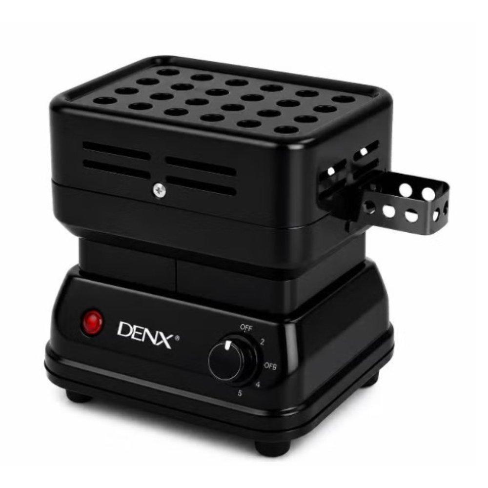 دينكس Denx Electric Cooking Plate And Charcoal Burner 1200W