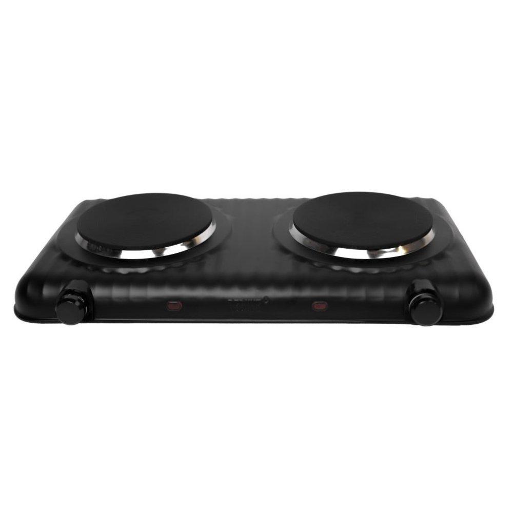 REBUNE REBUNE re-4-061 Double Burner Electric Hot Plate Cooktop 2000W