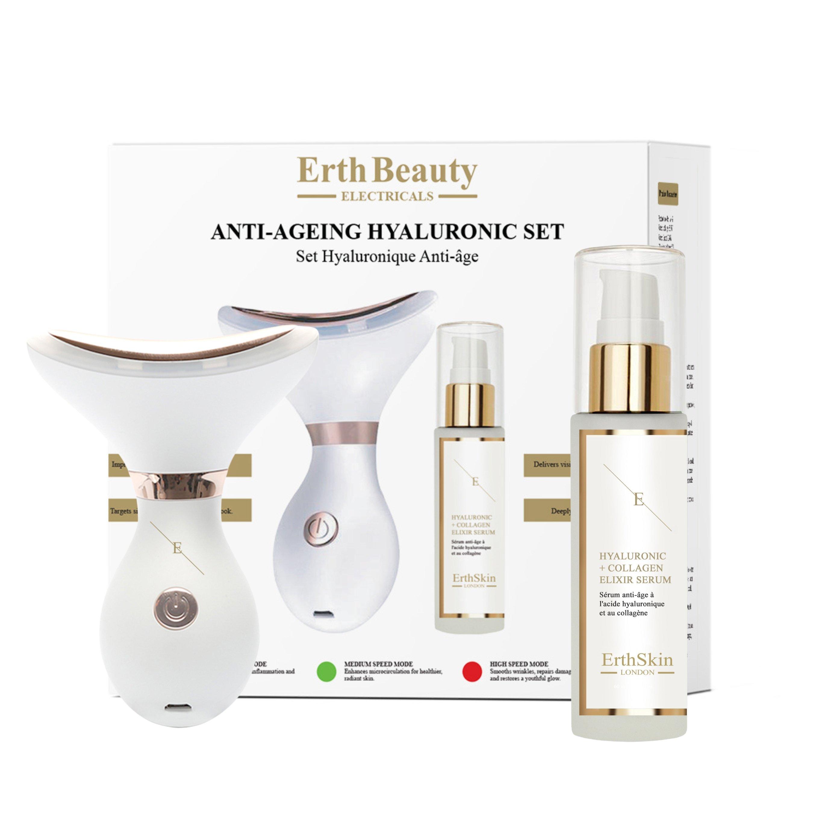 إرث سكين لندن Erth Skin London anti-ageing Hyaluronic Acid Set