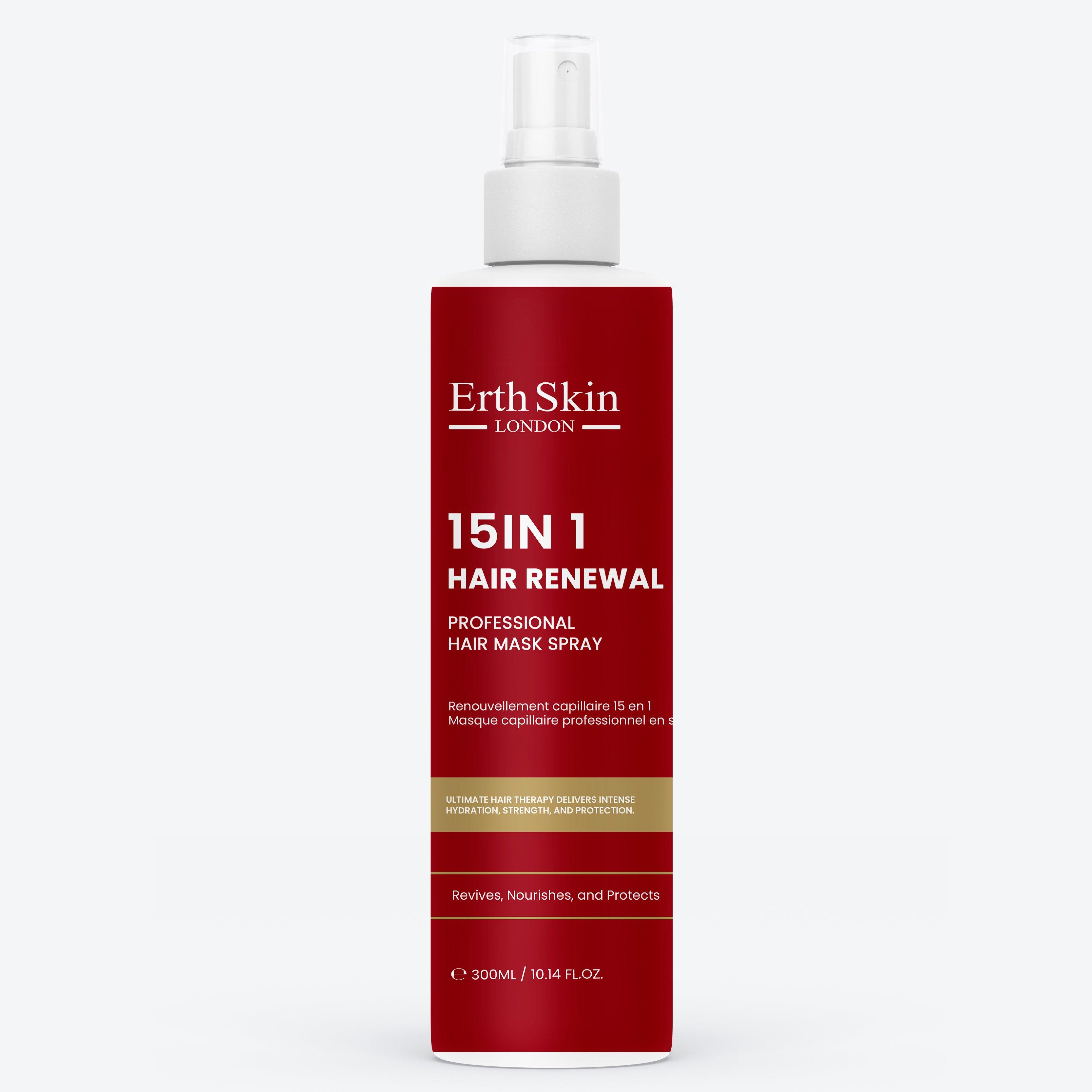 إرث سكين لندن Erth Skin London 15-in-1 Hair Renewal Hair Mask Spray 300 ml