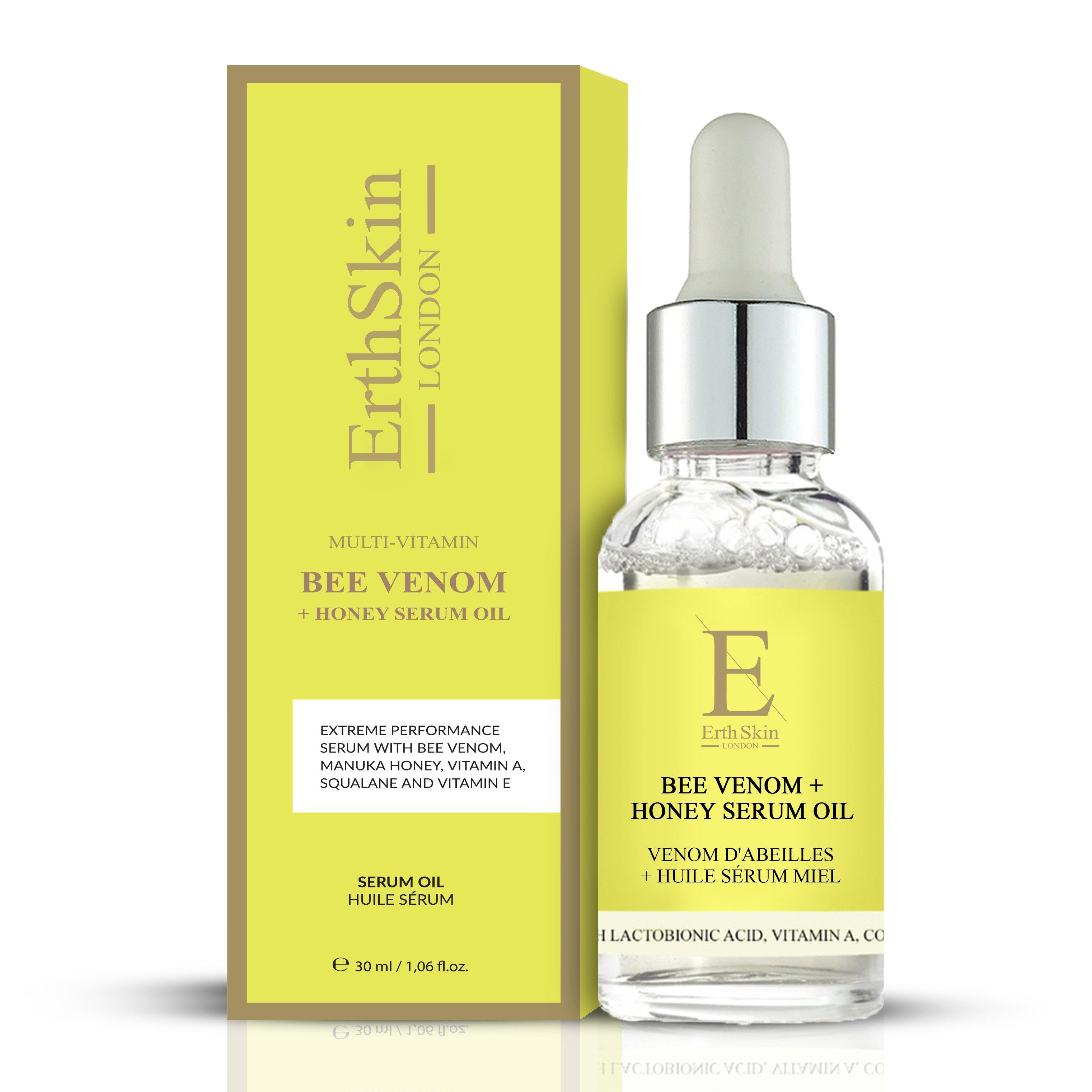 إرث سكين لندن Erth Skin London Bee Venom Manuka Honey Serum Oil 30 ml