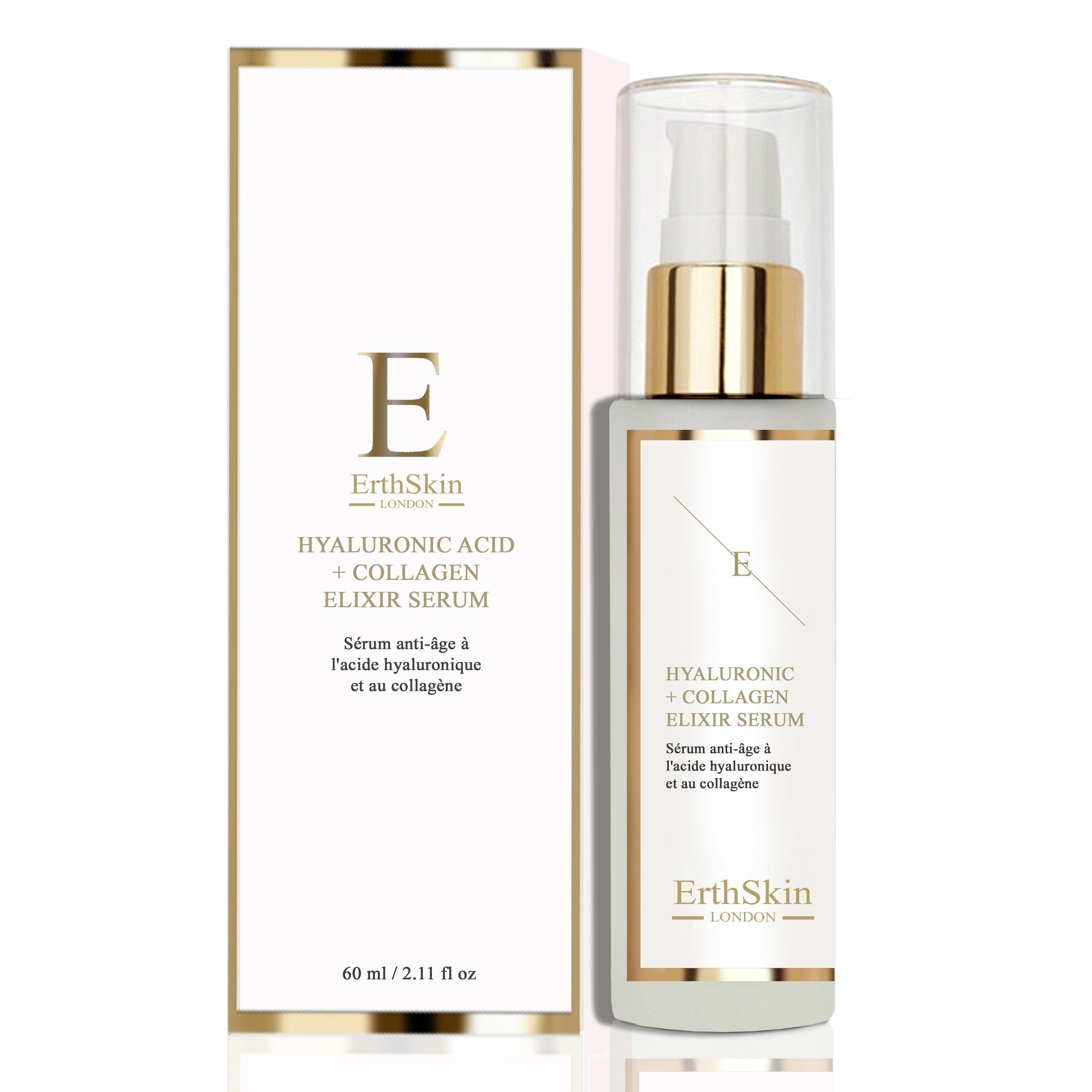 إرث سكين لندن Erth Skin London Hyaluronic Acid Collagen Serum 60 ml