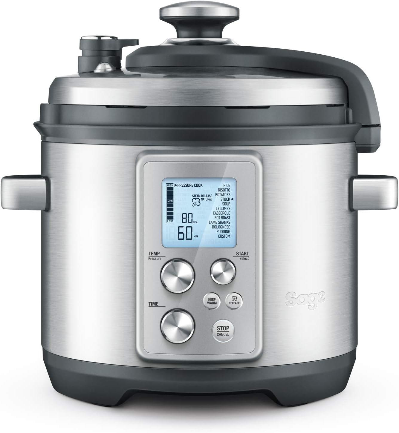 sage Sage The Fast Slow Pro 4000 ml , Material: Stainless Steel, Capacity (Liters): 4, Keep Warm Function: Yes, Screen Mirroring
