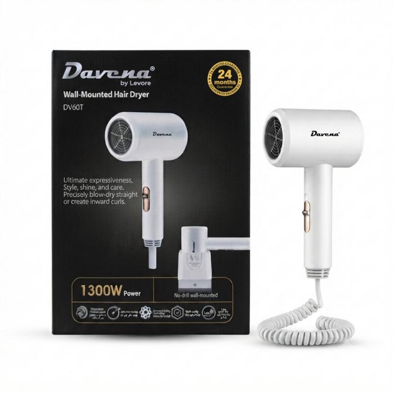 مجفف شعر حمام من دافينا –DV60T
