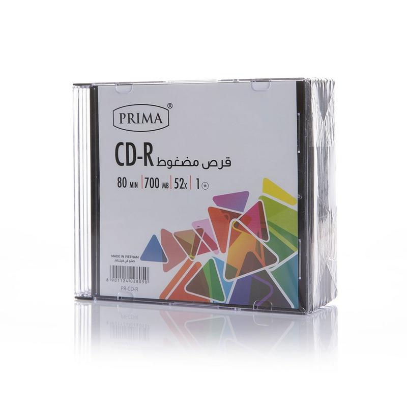 اقرص مضغوطة cd-r 700 ميجا 80 دقيقة بريما