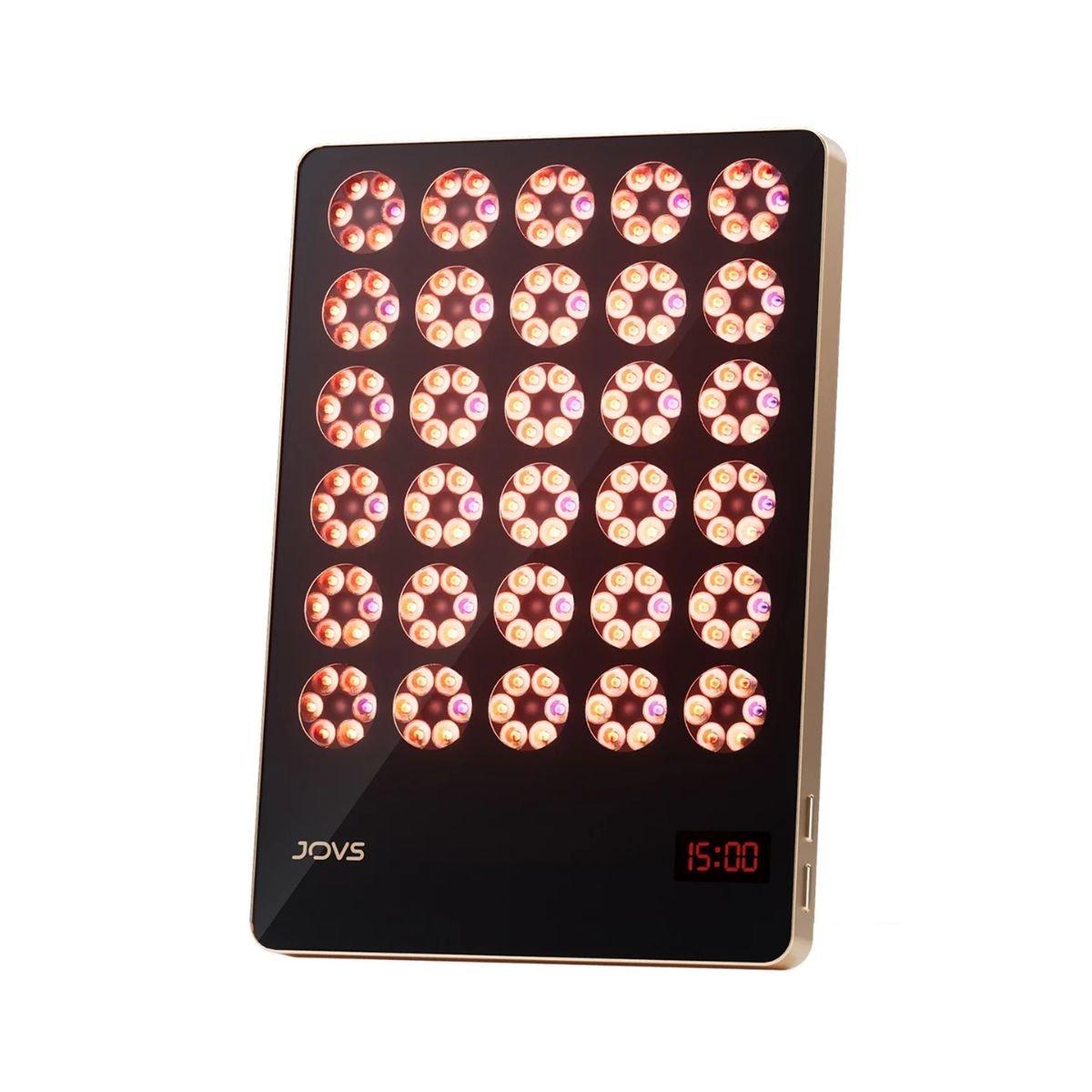 jovs Jovs Led Light Therapy Wireless Panel , Power Source: Internal Battery, Light Modes: Red Light, Session Duration: 10, Eye Protection Included: No, Combination, Cordless, 2 Years, Face