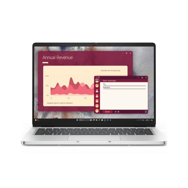 لابتوب برو 14 (pc14250) / شاشة 14 بوصة / معالج إنتل كور ألترا 7 255u / ذاكرة وصول عشوائي 16 جيجابايت ddr5 / قرص صلب ssd بسعة 512 جيجابايت / نظام تشغيل dos / فضي