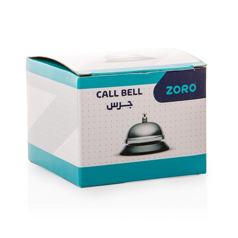 جرس 6.5 سم فضي زورو