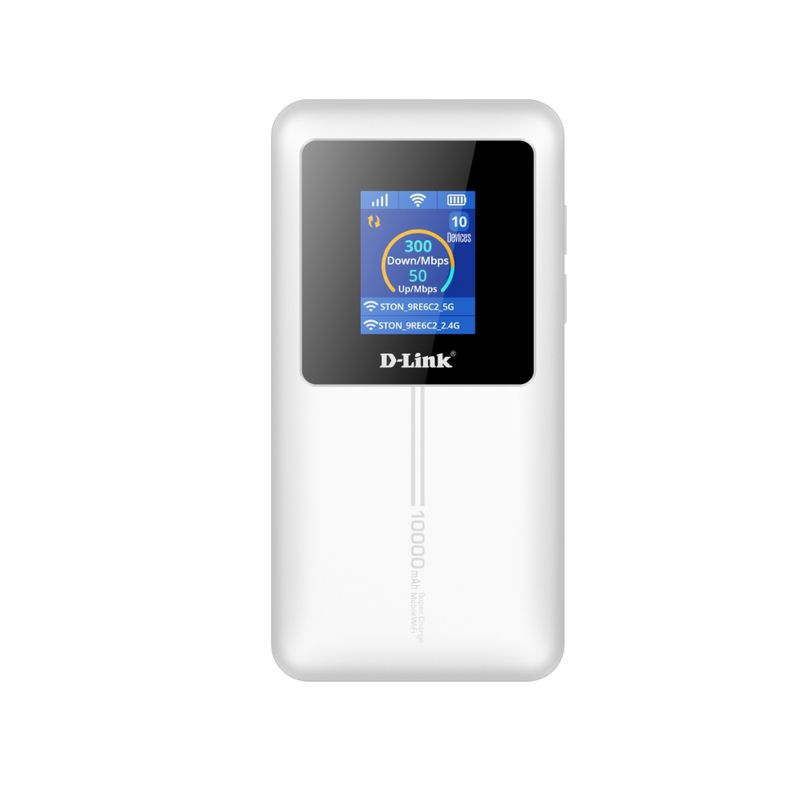 راوتر واي فاي محمول D-Link 4G LTE، دون قيود، لا يحتاج إلى خط، يعمل مع أي مزود خدمة، سرعة تنزيل 150 ميجابت/ثانية، سيم مزدوج مع تحويل تلقائي عند التعطل، واي فاي مزدوج النطاق، للاستخدام المنزلي، المكتبي 