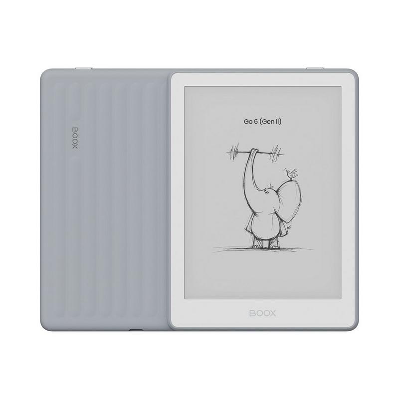 بووكس جو 6 الجيل الثاني 3GB 32GB قارئ إلكتروني بشاشة حبر إلكتروني (رمادي) | BOOX Go 6 (Gen II)