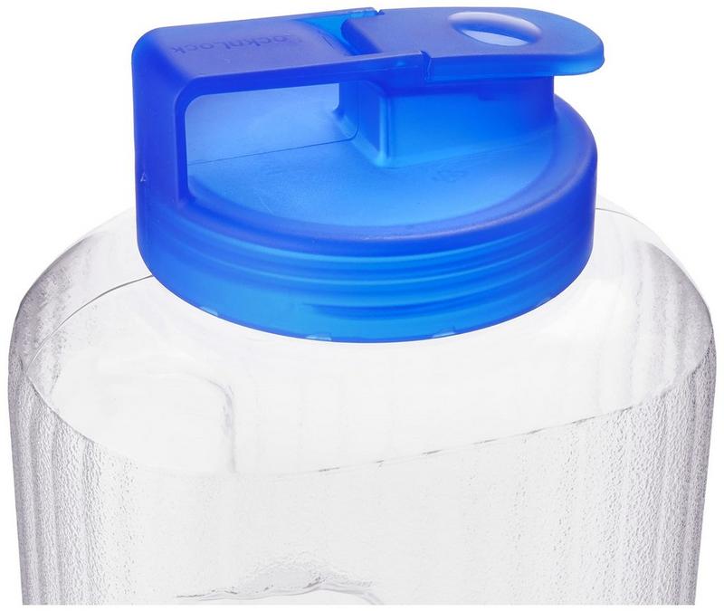 زجاجة مياه لوك اند لوك 2.6 لتر (2600 مل) - خالية من bpa، مقاومة للتسرب