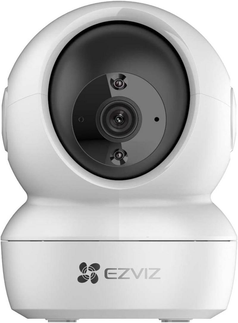 كاميرا ezviz h6c pro 2k+ الداخلية المتحركة، مزودة بتقنية الذكاء الاصطناعي للكشف، ووضع الدورية
