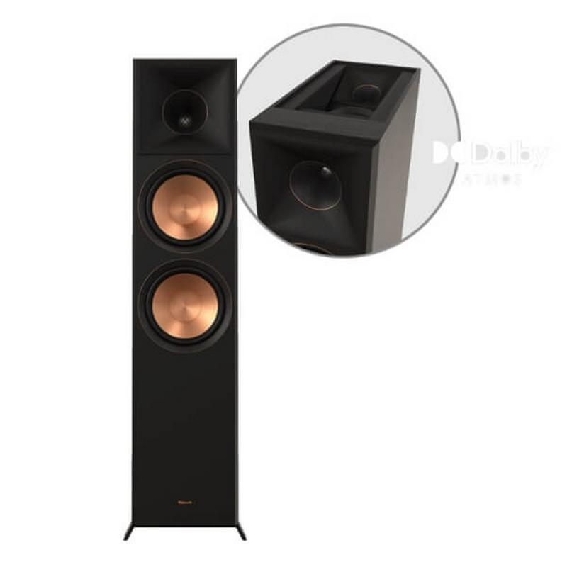 كليبش سماعات ارضية مع اتموس لون ايبوني rp-8060fa ii