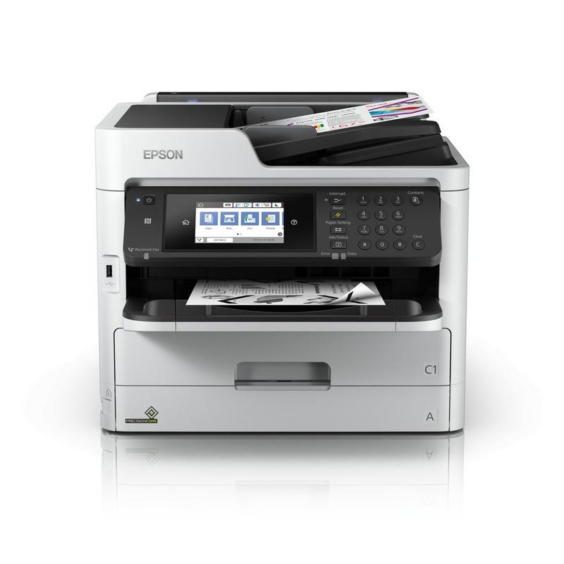 طابعة إبسون وورك فورس برو wf-m5799dwf متعددة الوظائف 4 في 1 (c11cg04402)