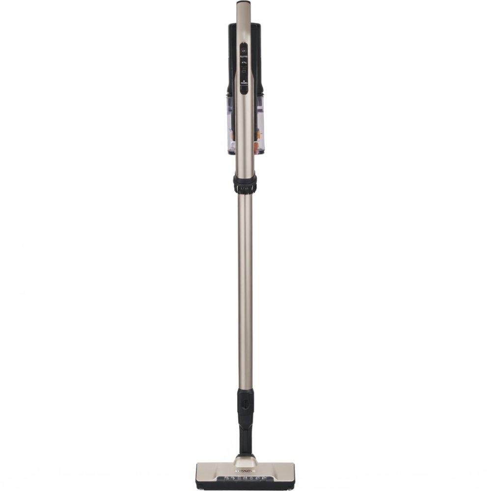 hitachi Hitachi Cordless Stick Vacuum Cleaner With Led Technology Powerful Cyclonic Suction Dust 60W , Noise Level: 78, Design Type: 2-in-1 with Handheld, Wall Mount Included: Yes, LED Headlight on Floor Nozzle: Yes, Hard Floor, Cordless, 60, Washable