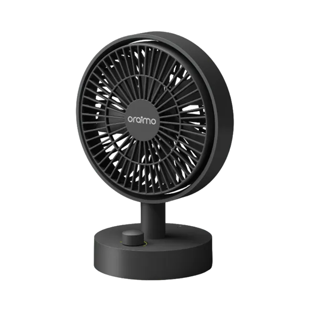 oraimo Oraimo Table Fan Mini 2 Speeds 5W , Device Type: Smart Fan / Air Purifier, Use Area: Indoor, Control Method: Automatic / Sensor-Based